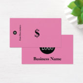 Étiquettes de prix sans code-barres rose pour vent (Bureau)