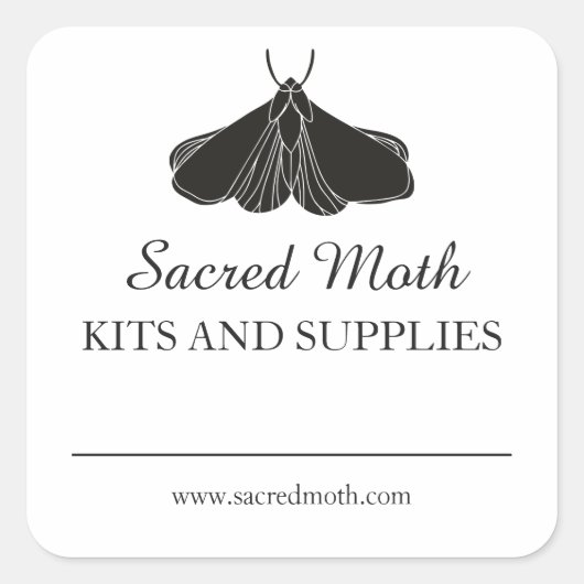 Étiquettes de produit de la plante cristalline de  (Devant)