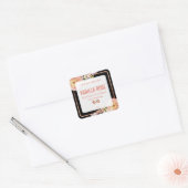 Étiquettes de produit des arrangements de fleurs d (Enveloppe)
