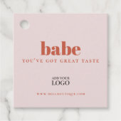 Étiquettes de produit pour petites entreprises fém (Devant)