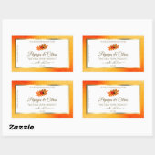 Étiquettes de produits blancs de Parties scintilla (Feuille)