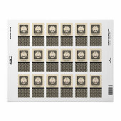 Étiquettes de produits d'affaires de boulangerie { (Feuille entière)