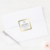 Étiquettes de produits de cire de soja Gold Foil (Enveloppe)