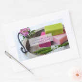 Étiquettes de produits de fabrication de savon bio (Enveloppe)