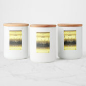 Étiquettes de produits de luxe en or Bijoux Logo M (Bouteilles)