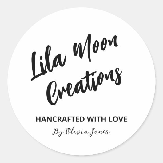 Étiquettes de produits de nom commercial (Devant)