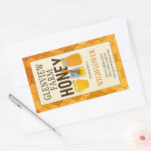 Étiquettes de produits de pots de miel et de peign (Enveloppe)