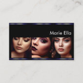 Étiquettes de produits en bleu noir avec logo Phot (Devant)