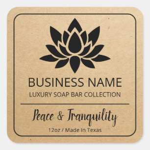 Étiquettes de produits Lotus Flower