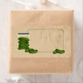 Étiquettes de produits Pickles (En situation)