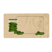 Étiquettes de produits Pickles (Devant)