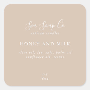 Étiquettes de produits professionnels