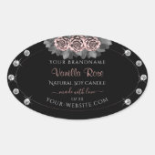 Étiquettes de produits Rose Gold Frame (Devant)