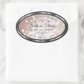 Étiquettes de produits Roses de luxe en or bijoux  (Sac)