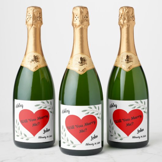 Étiquettes de proposition (Bouteilles)