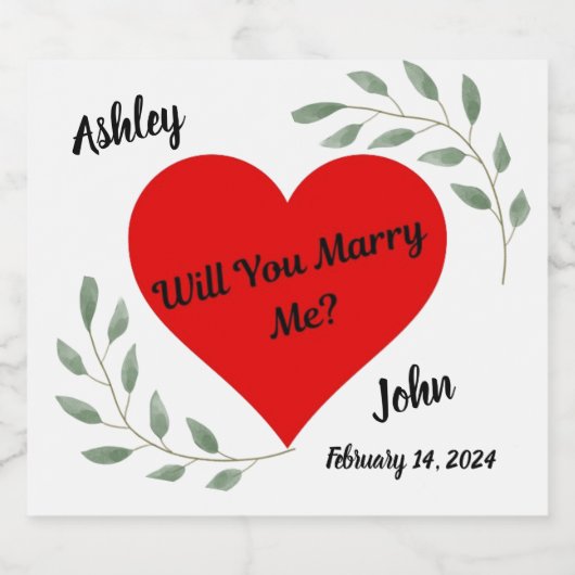 Étiquettes de proposition (Étiquettes simples)