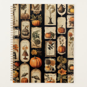 Étiquettes de récupérateur Halloween pour l'automn