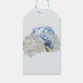 Étiquettes de remerciement Hydrangea (Dos)
