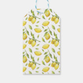 Étiquettes de remerciement modernes pour fête de f (Dos)