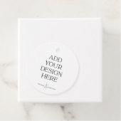 Étiquettes de remerciement pour douche | Étiquette (En situation)