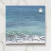 Étiquettes de remerciement pour la plage et les va (Dos)