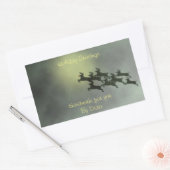 Étiquettes de rennes (Enveloppe)