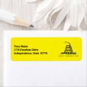 Étiquettes de retour de Gadsden (En situation)