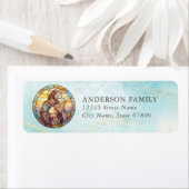 Étiquettes de retour de Jésus Christ (En situation)