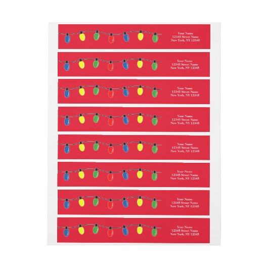 Étiquettes de réveil par téléphone (Feuille)