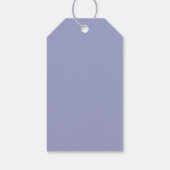 Étiquettes de ruban de deuil de rose violette (Dos)