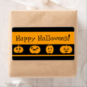Étiquettes de sacs de traitement Halloween personn (En situation)