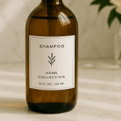 Étiquettes de salle de bain en vinyle étanche pers