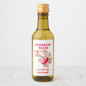 Étiquettes de salsa personnalisés pour la salsa ma (Devant)