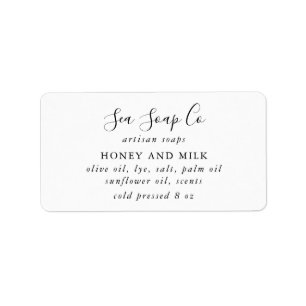 Étiquettes de savon