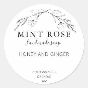 Étiquettes de savon personnalisables