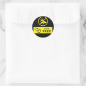 Étiquettes de sécurité sans soja (Sac)