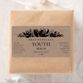 Étiquettes de sérum papier Kraft feuilleté (En situation)