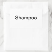 Étiquettes de shampooing/ (Sac)
