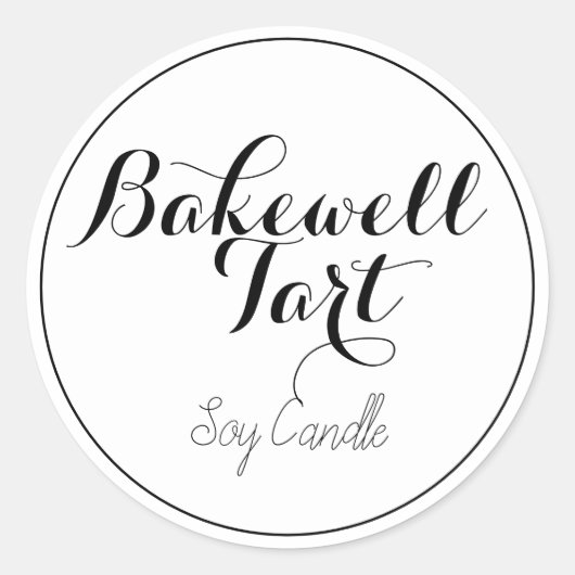 Étiquettes de Soy Candle (Devant)