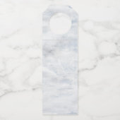 Étiquettes de suspension de bouteille | Floral rêv (Dos)