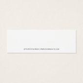 Étiquettes de suspension de produit personnalisé m (Dos)