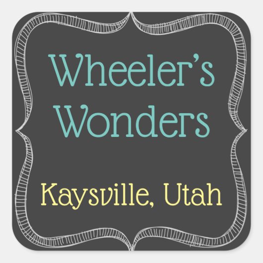 Étiquettes de tableau de bord customisés (Devant)