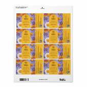 Étiquettes De Thé Chamomile Et Calendula (Feuille entière)