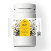 Étiquettes de thé Chamomile modifiable