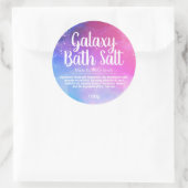 Étiquettes de trempage de sel de bain Galaxy (Sac)