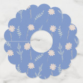 Étiquettes de verre à vin Décoration de fête Étiqu (Devant)