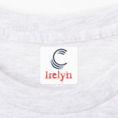 Étiquettes de vêtements en fer (Apposé)