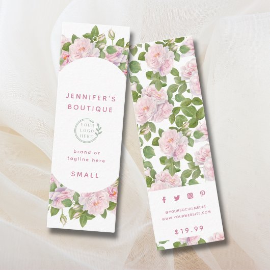 Étiquettes de vêtements Logo Petite entreprise Pri