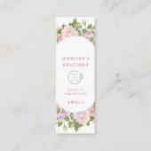 Étiquettes de vêtements Logo Petite entreprise Pri (Devant)