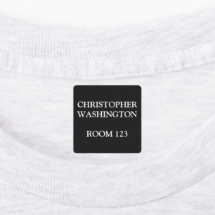 Étiquettes de vêtements personnalisées pour la mai